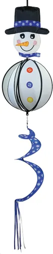 Vista 9 de In the Breeze Calabaza con sombrero colgante bola Spinner, Halloween Wind Spinner, 2497 Calabaza con sombrero colgante Spinner