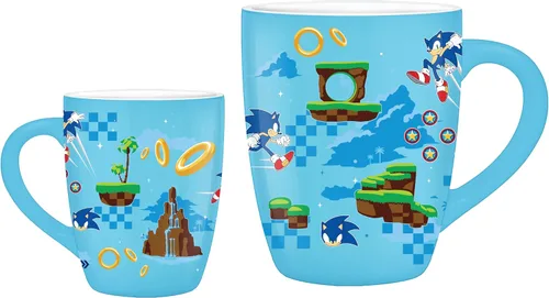 Vista 17 de Taza de cerámica con purpurina Silver Buffalo Scooby-Doo con Scooby-Doo y Shaggy, 20 onzas Casa Scooby Doo