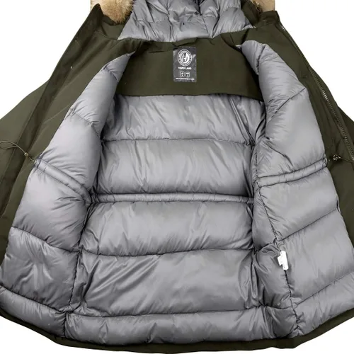 Vista 3 de Men's Ski Jacket Down Insulated Waterproof Winter Jacket Windproof Snowboard Snow Coat
