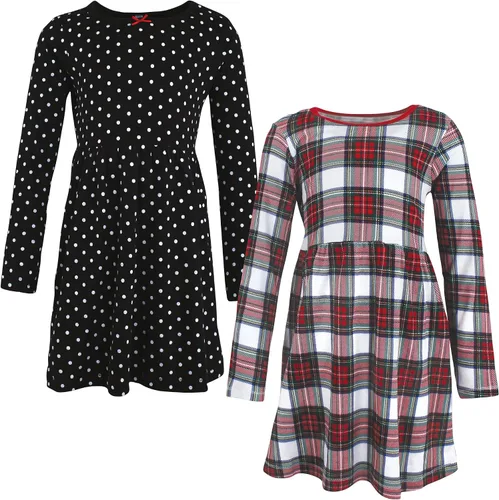 Vista 21 de Hudson Baby Vestidos de algodón para niña Bosque encantado