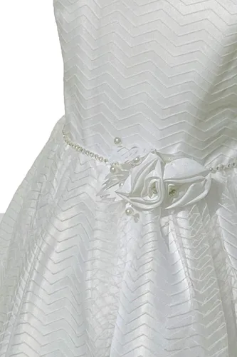 Vista 3 de Flor Vestidos de Pascua para Niñas, Vestidos para Niñas Elegantes