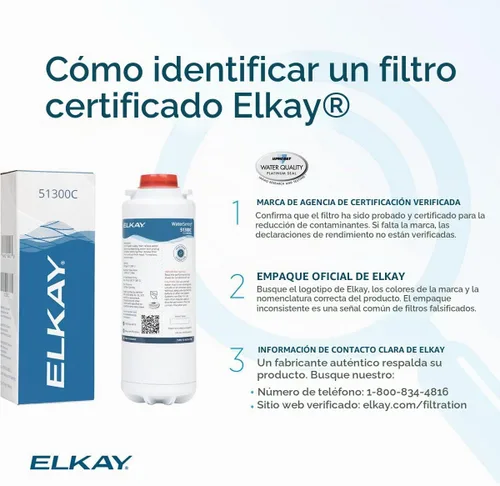 Vista 3 de Elkay WaterSentry Plus - Filtro para botella de agua, 1 unidad