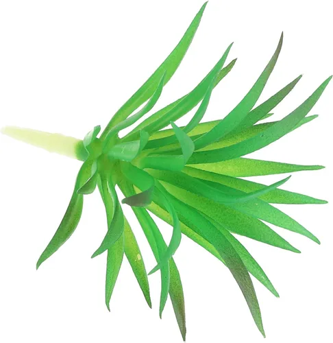 Vista 3 de PATIKIL Plantas suculentas artificiales, paquete de 2 plantas falsas pequeñas, plantas suculentas falsas sin maceta para decoración del jardín