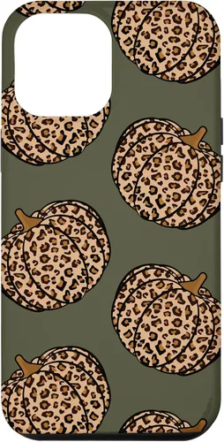 Vista 26 de Leopard Pumpkin Fall Autumn Olive Green Case for iPhone 17