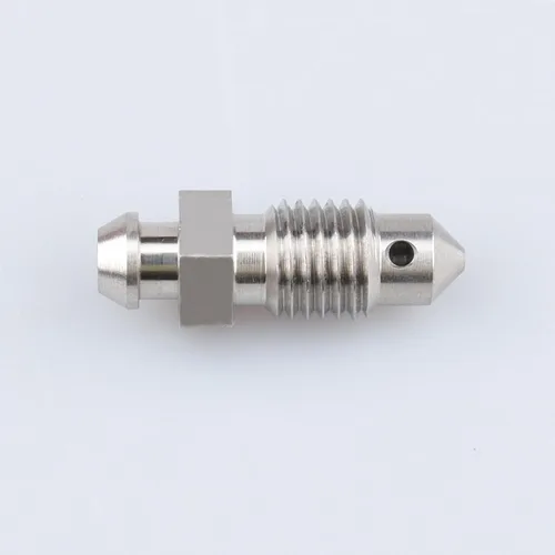 Vista 7 de AC PERFORMANCE -3 AN Tornillos de purga de rosca de acero inoxidable 3/8 x 24 para pinza de freno y embrague