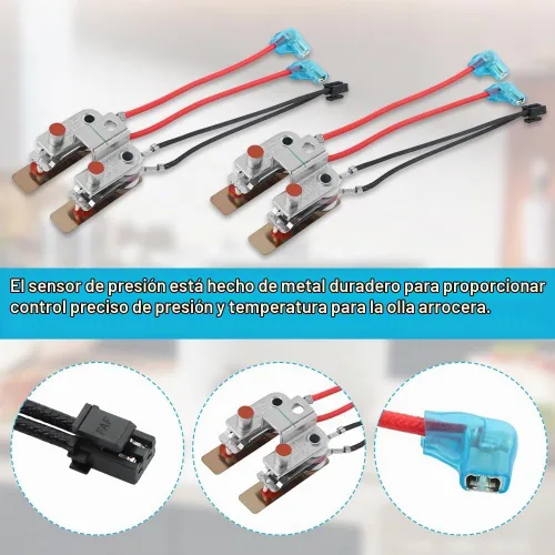 Vista 8 de Reemplazo del sensor de presión para ollas a presión eléctricas, 2 piezas