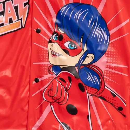 Vista 2 de Miraculous Ladybug - Paraguas impermeable con botones para niñas