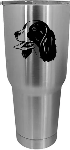 Vista 363 de Cairn Terrier - Vaso grabado con temática de perro, 30 onzas