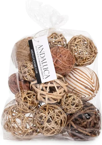 Vista 21 de ANDALUCA Bolas decorativas Orbes Bolsa (alcachofa)