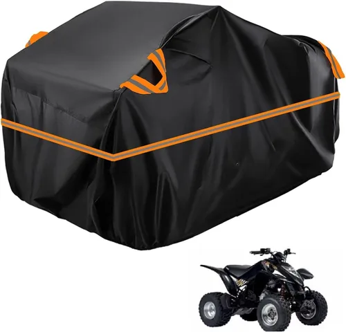 Vista 120 de Cubierta para ATV impermeable compatible con Arctic Cat H1 EFI TRV Cruiser 4x4 2011, cubierta de 210D para vehículos de 4 ruedas, cubierta para quad