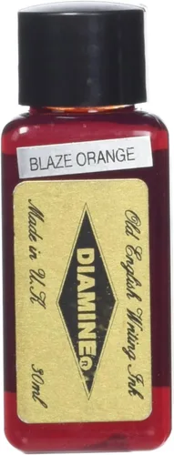Vista 17 de Tinta embotellada para pluma estilográfica Diamine, 30 ml - Ámbar