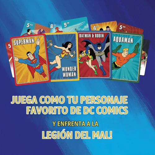 Vista 5 de Cryptozoic Entertainment Juego de cartas Challenge of The Superfriends, multicolor