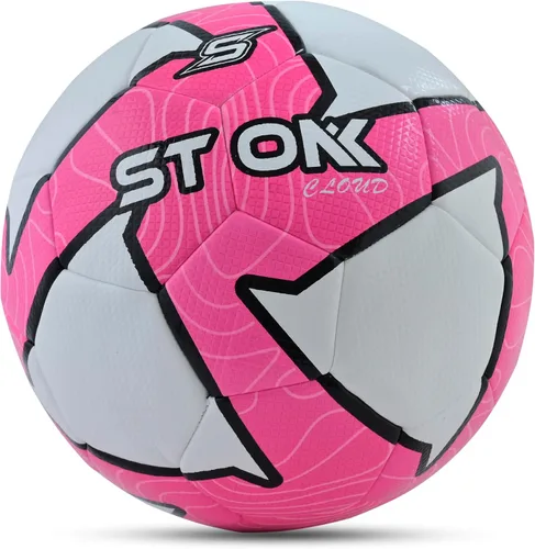 Vista 9 de Stonik - Balón de fútbol tamaño 5 – Fútbol de entrenamiento y partido de poliuretano duradero, pelota texturizada resistente al agua para todo tipo