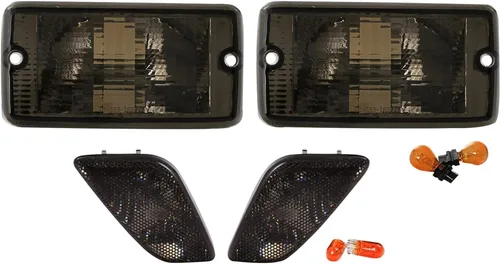 Vista 17 de USR 97-06 Wrangler TJ Faros LED de proyector redondos de 7" Pulgadas H6024 con carcasa negra 6024 Haz alto/bajo, faro sellado H6014 (Par) Compatible