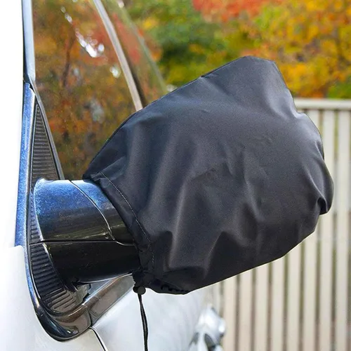 Vista 8 de 2 fundas para espejos laterales con cordones, accesorios para retrovisor