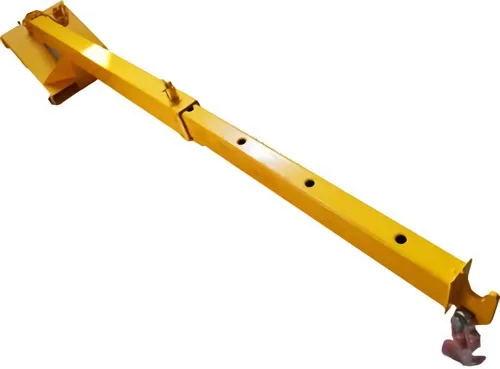 Vista 8 de INTSUPERMAI Accesorio ajustable para grúa móvil para carretilla elevadora con gancho de brazo de horca de elevación de truss para equipo de fijación