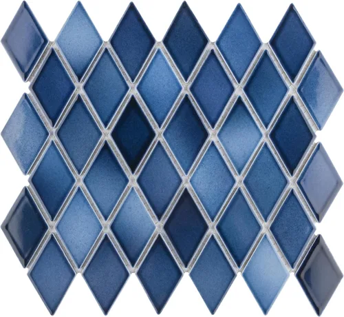 Vista 3 de Merola Tile Hudson Kite Glacier - Azulejo de porcelana para suelo y pared (10-1/8 x 11-3/4 pulgadas)