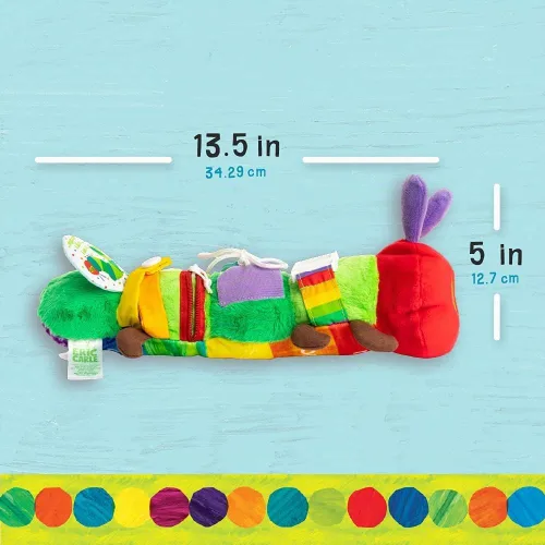 Vista 4 de KIDS PREFERRED World of Eric Carle La oruga muy hambrienta aprende a vestirse