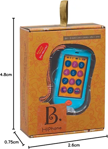 Vista 7 de Teléfono inteligente de juguete B. HiPhone (azul)