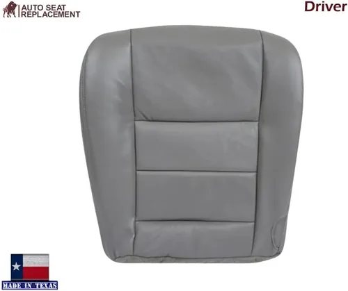 Vista 2 de Auto Seat Replacement Fundas de asiento de repuesto para Ford F250 F350 Lariat XL XLT 2003, 2004, 2005, 2006, 2007, color gris pedernal