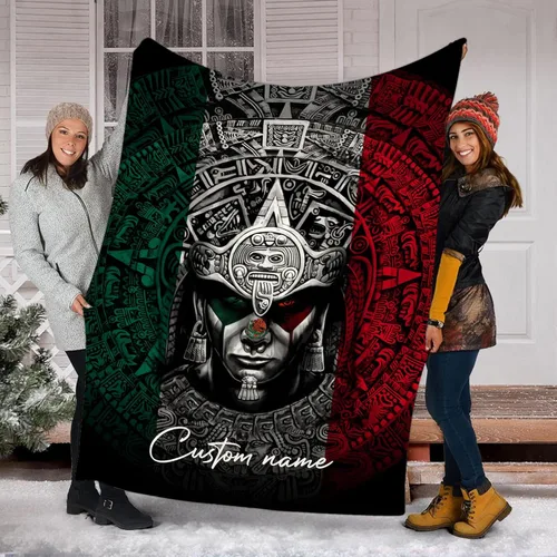 Vista 17 de Manta de México personalizada con nombre para hombres y mujeres, manta personalizada con bandera de México, manta de bandera mexicana, regalo