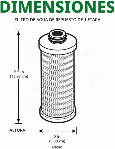 Vista 7 de A. O. Smith AO-US-100-R Reemplazo Genuino Para uso con AO-CWM o AO-FF