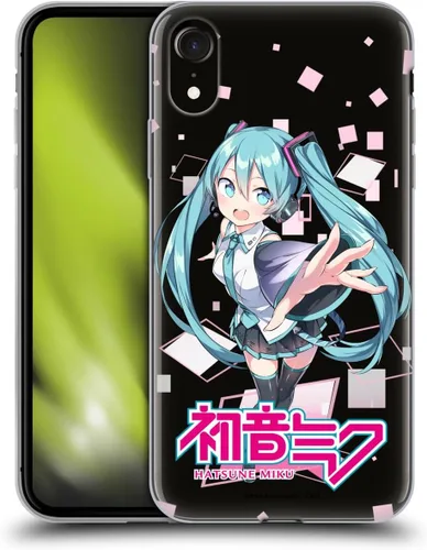 Vista 75 de Head Case Designs Licencia Oficial Hatsune Miku Gráficos Lindos Carcasa de Gel [Protección de Grado Militar] Compatible con Apple iPhone 7