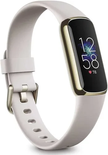 Vista 11 de Fitbit Luxe-Rastreador de Fitness y Bienestar con Gestión del Estrés, Seguimiento del Sueño y Frecuencia Cardíaca 24/7, Negro/Grafito, Talla Única