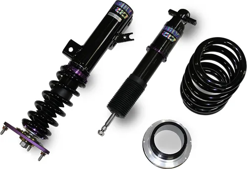 Vista 210 de Amortiguadores de Bobina D2 Racing RS Ajustables en 36 Maneras para Jaguar S-Type 2000-2008