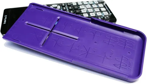 Vista 7 de Cubierta de diapositiva dura negra para TI 84 Plus CE (ver descripción para más detalles)