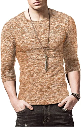 Vista 2 de KUYIGO Camisetas deportivas para hombre, camisetas deportivas para correr, gimnasio, entrenamiento, secado rápido, cuello redondo, camisetas