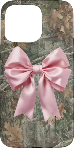 Vista 31 de Camo Pink Bow Case for iPhone 17