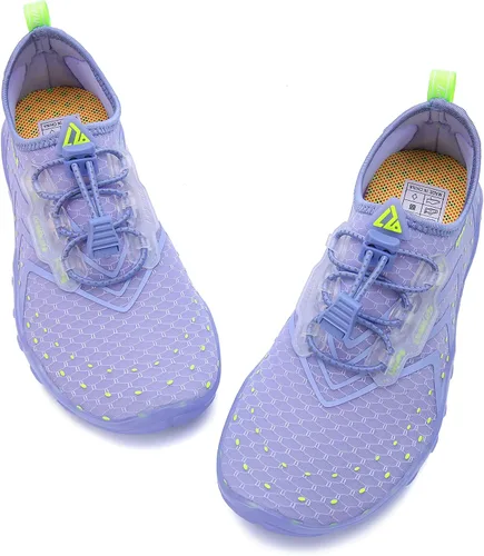 Vista 6 de Leyang Zapatos acuáticos para mujer y hombre de secado rápido calcetines acuáticos para natación playa surf buceo piscina yoga aeróbicos deportes