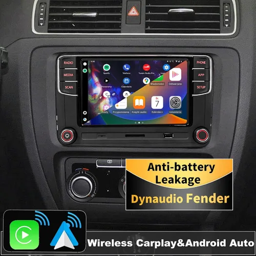 Vista 8 de Radio estéreo compatible para automóvil, RCD360 PRO3S RCD330, Carplay, Android Auto, Bluetooth, USB, AM/FM, RVC, tarjeta SD, para VW Golf MK5 MK6