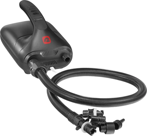 Vista 2 de Retrospec Breeze iSUP Bomba eléctrica Bomba de tabla de remo recargable inalámbrica Parada automática de 20 PSI Carga USB-C 6 boquillas