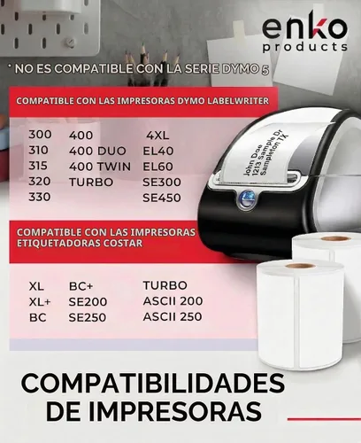 Vista 4 de DYMO 30252 - Etiquetas