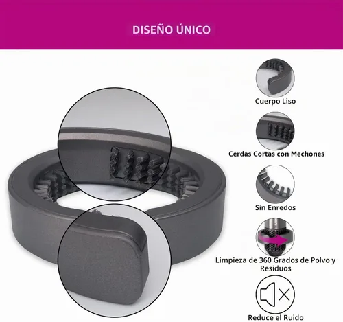 Vista 6 de Cepillo de limpieza de filtro para Dyson Airwrap, elimina el polvo y restaura el flujo de aire