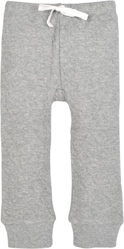 Vista 7 de Burt's Bees Baby Organic Cotton Knit Pants, Baby Sweatpants, Infant Bottoms Gris Sólido/Rayas 2-pk