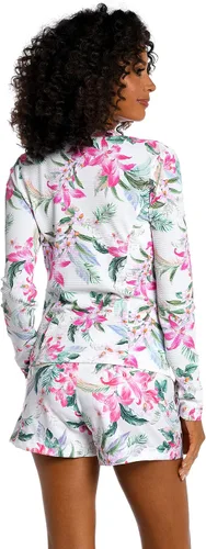 Vista 2 de La Blanca Swirlin Around - Guardia antisalpicaduras para mujer