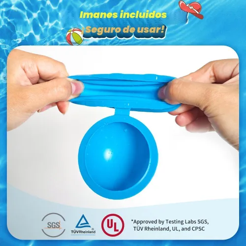 Vista 4 de Smirodi 6 globos de agua reutilizables, juguetes de agua para piscina y playa, para niños y niñas, juguetes de verano para niños de 3 a 12 años