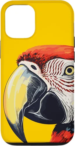Vista 28 de Funda para iPhone 16 con diseño de guacamayo pájaro