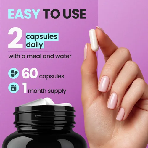 Vista 8 de Biotina Colágeno Potenciador de queratina con ácido hialurónico – Suplemento para el crecimiento del cabello más grueso, piel saludable y uñas