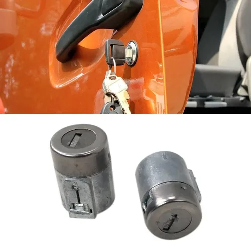 Vista 2 de Cilindro de cerradura de puerta con llaves para 88-94 GMC C1500 C2500 C3500 k1500 k2500 k3500 con 2