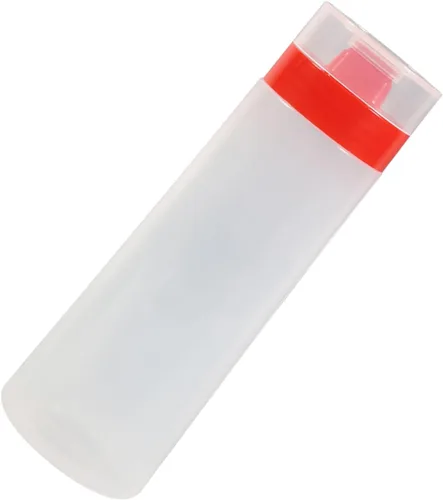 Vista 6 de AYNEFY Botellas de condimento de plástico de 10.1 fl oz, 4 agujeros, ketchup, mermelada, mayonesa, aceite de oliva, vinagre, cocina y manualidades