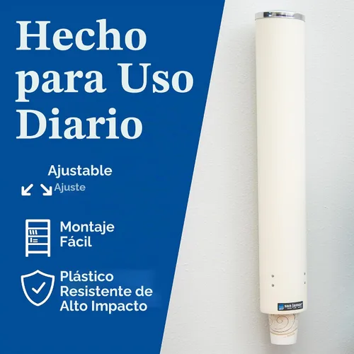 Vista 7 de San Jamar C4200PF, despachador de vasos de espuma tipo pull, de acero inoxidable, se ajusta a vasos de 4 onzas a 10 onzas, borde de 2-3/4 pulgadas a