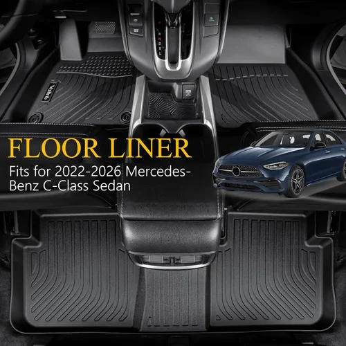 Vista 266 de Tapetes de piso para todo clima y forro de carga con respaldo para Chevrolet Suburban de 7 asientos 2021-2025 / GMC Yukon XL de 7 asientos
