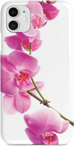 Vista 21 de Inspired Cases - Compatible with iPhone Xs Max Case - 3D Textured Protective Phone Case for Apple iPhone Xs Max - Pink Orchid - White