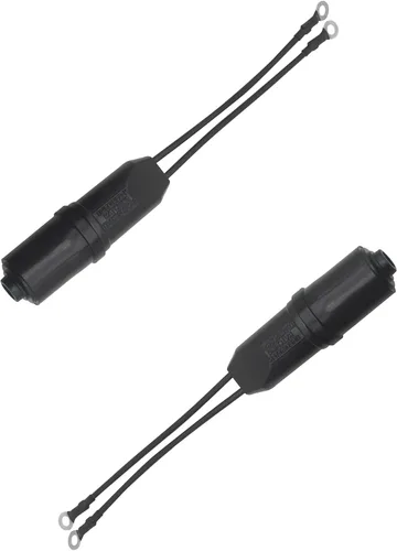 Vista 4 de FDXGYH Conector de antena de TV al aire libre 2pcs Transformador a juego de 300 Ohm a 75 Ohm Adaptador de cable coaxial UHF VHF FM