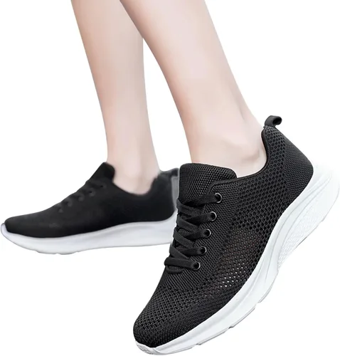 Vista 4 de Women Fashion Sneakers Sport Sandals Slides Athletic Lace Comfortable Mesh Running Fashion Zapatillas cuña mujer