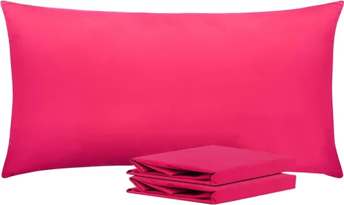 Vista 69 de NTBAY Juego de fundas de almohada estándar, paquete de 2 fundas de almohada de microfibra cepillada de 20 x 26 pulgadas, suaves, sin arrugas Aqua